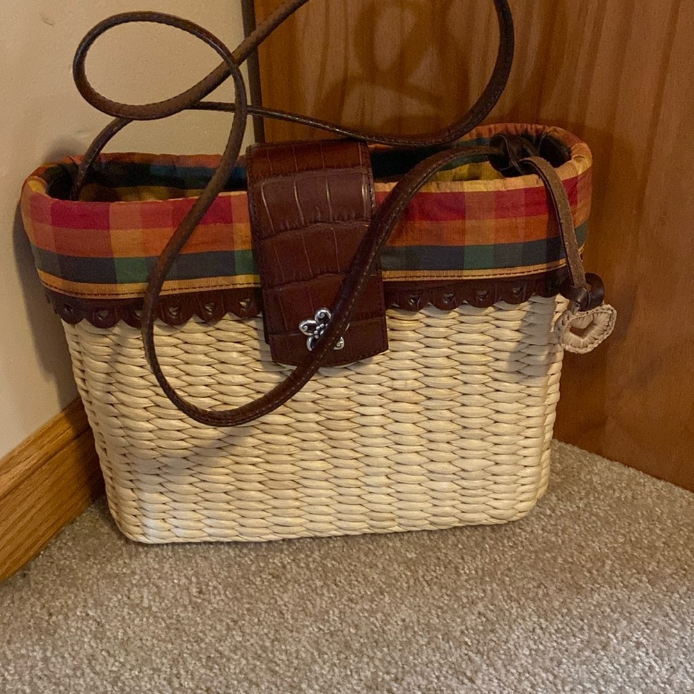 Brighton straw handbag - excellent condition